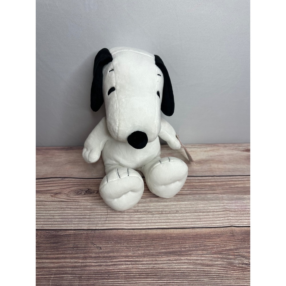 Peanuts Snoopy Plush Toy Kohl's Cares Red Collar Black Spot Soft Stuffed Animal